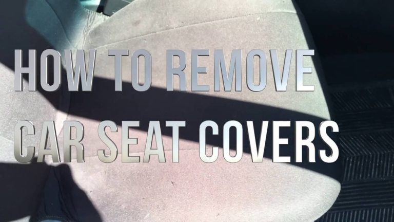 How to Remove a Car Seat Cover: Easy Steps for a Perfect Fit